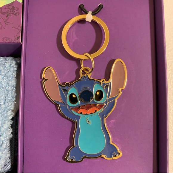 Disney Stitch 2-Piece ID Card Holder Wallet & Keychain Gift Set-NIB - Picture 5 of 7
